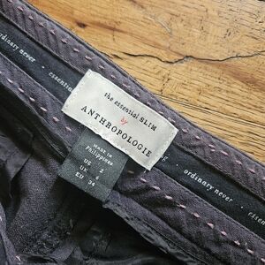 Anthropologie “The Essential Slim” Pants